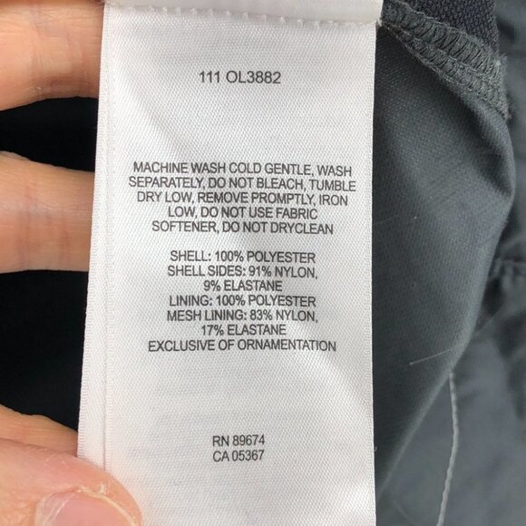 Mountain Hardwear Grey Light Windbreaker Outer Shell Nylon Zipup Jacket size  S - Picture 7 of 15